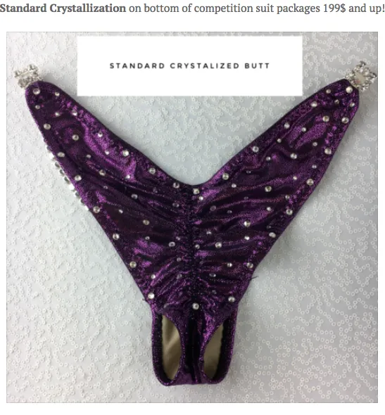Quick View Competition Bikinis Red Mesmerize PLUS