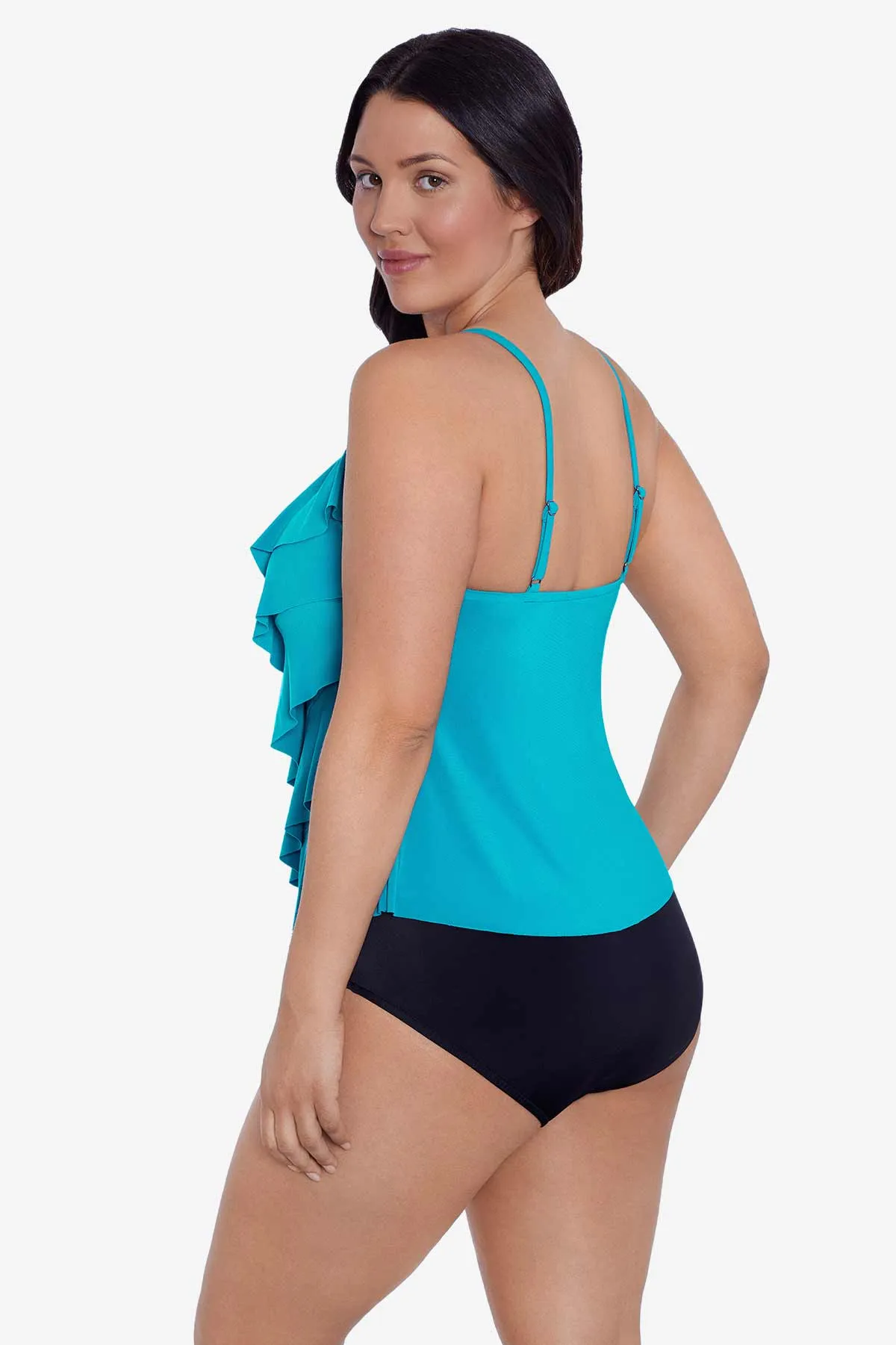 Rachel Tankini Top - Turquoise