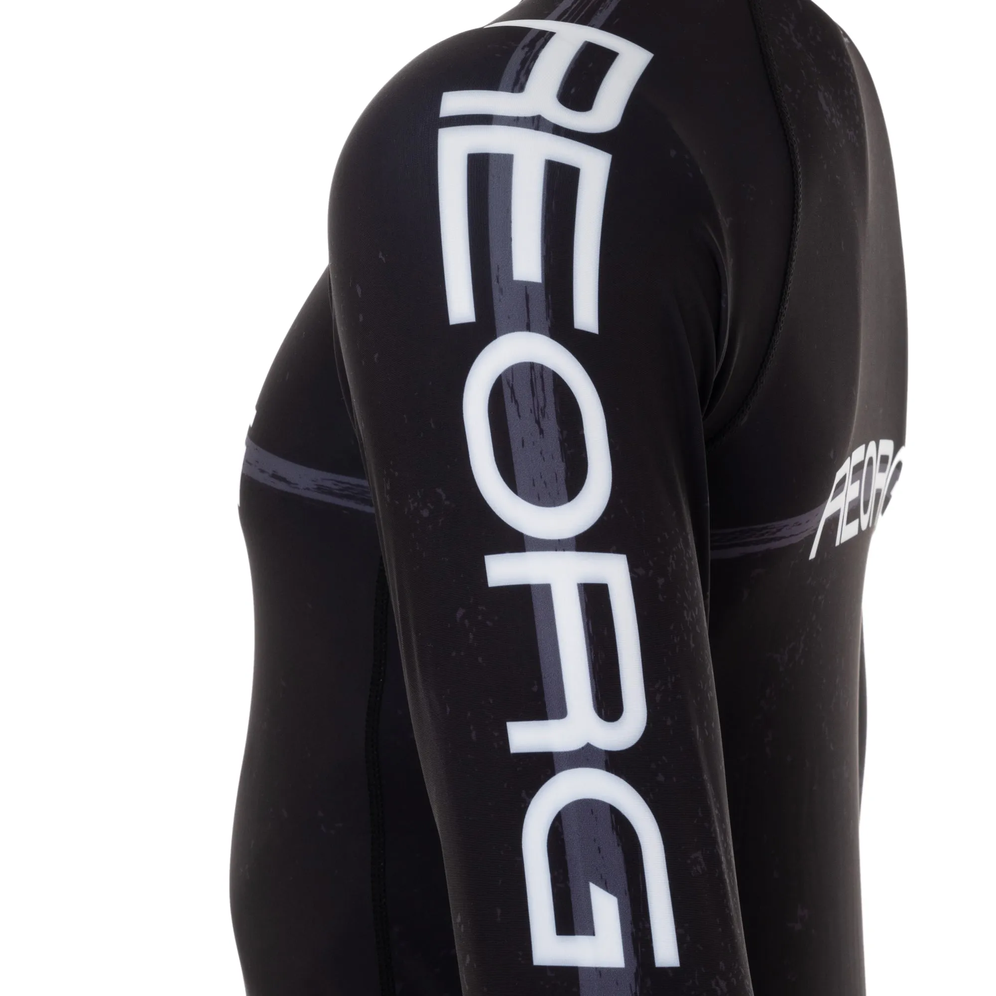 REORG Thin Grey line LS Rash Guard