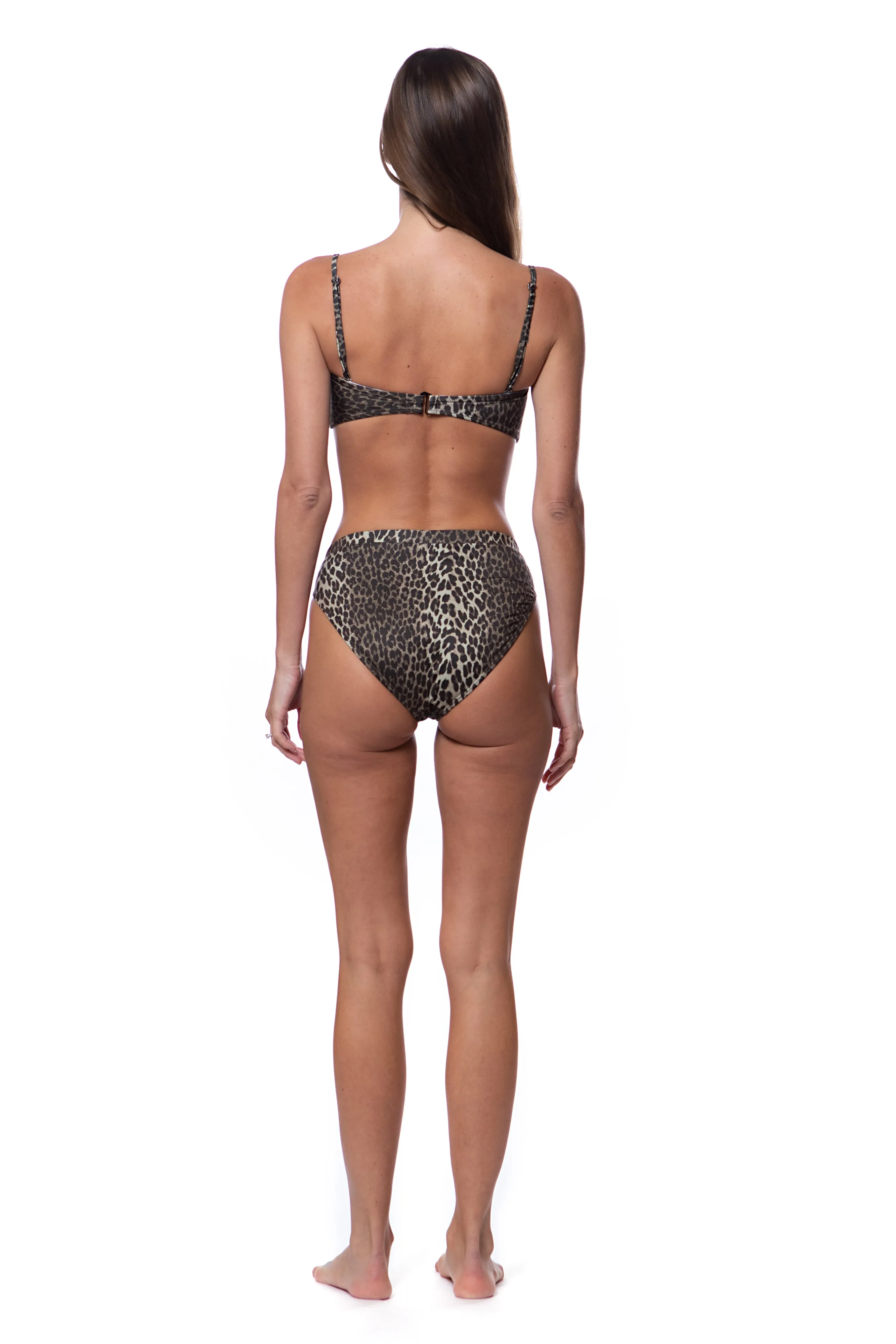 Retro Mid Waist Bottom