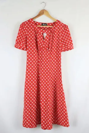 Revival Red And White Dress 10
