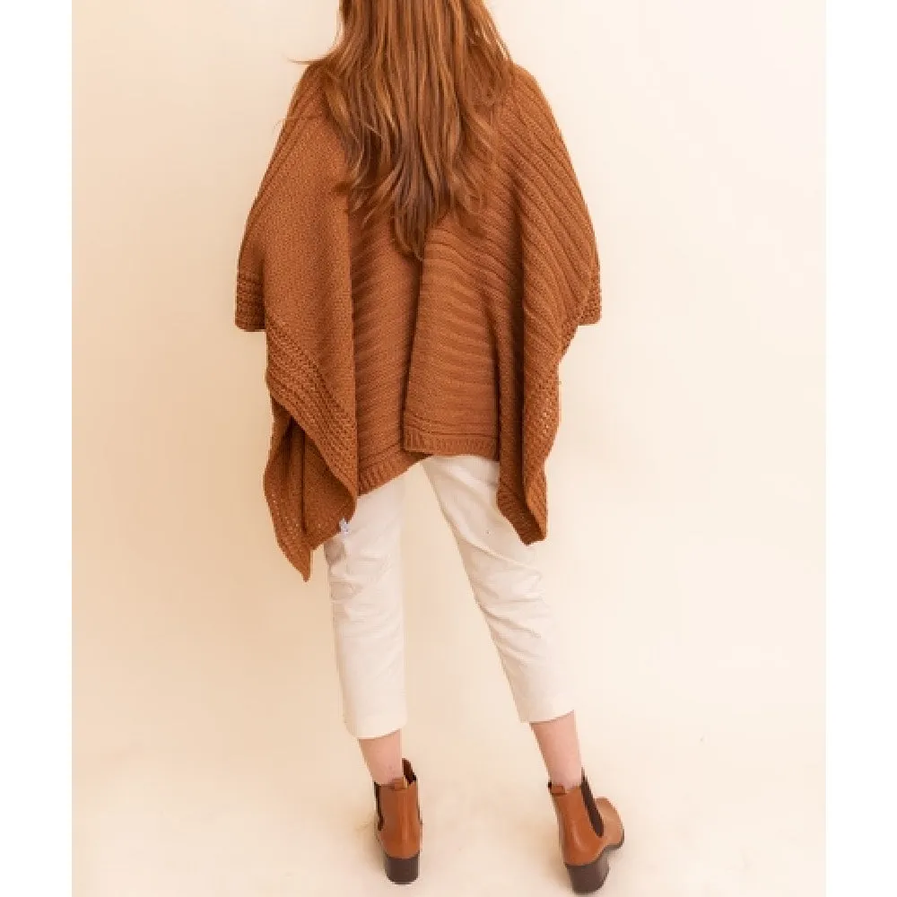 Rib Knit Ruana
