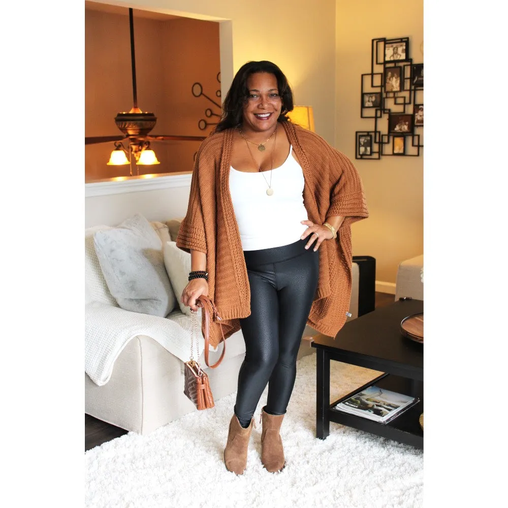 Rib Knit Ruana