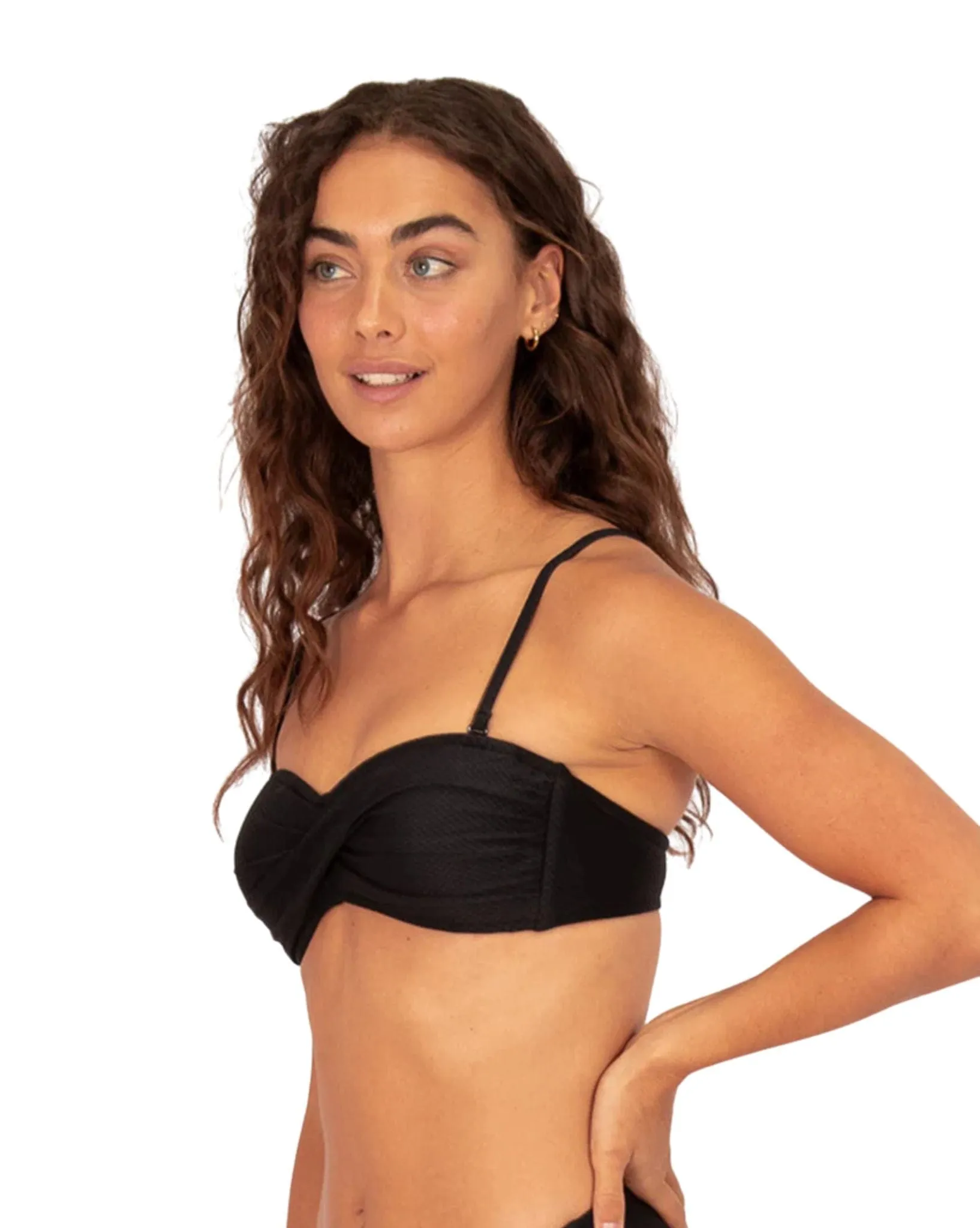 Rococco Twist Bandeau Bikini Top