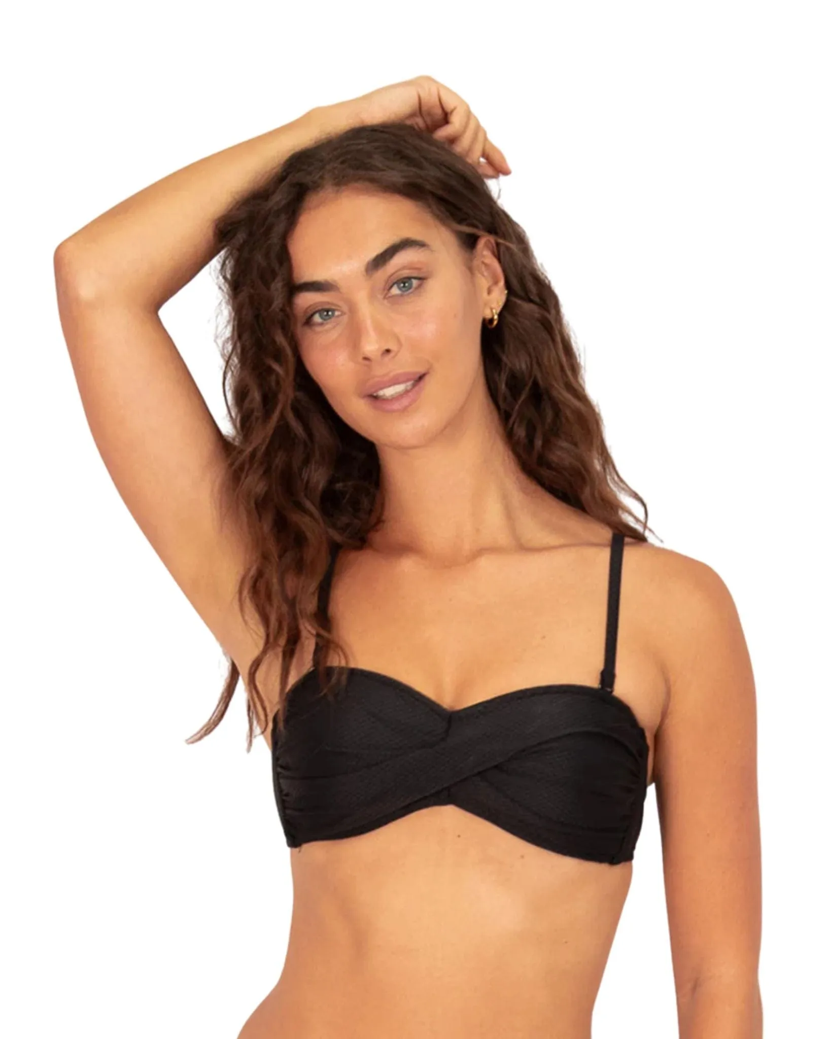 Rococco Twist Bandeau Bikini Top