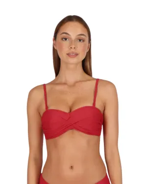 Rococco Twist Bandeau Bikini Top