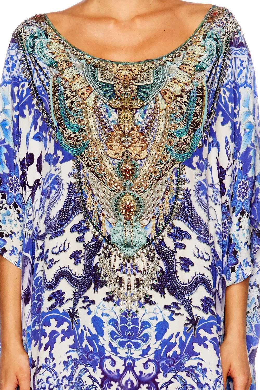 ROUND NECK KAFTAN GUARDIAN OF SECRETS