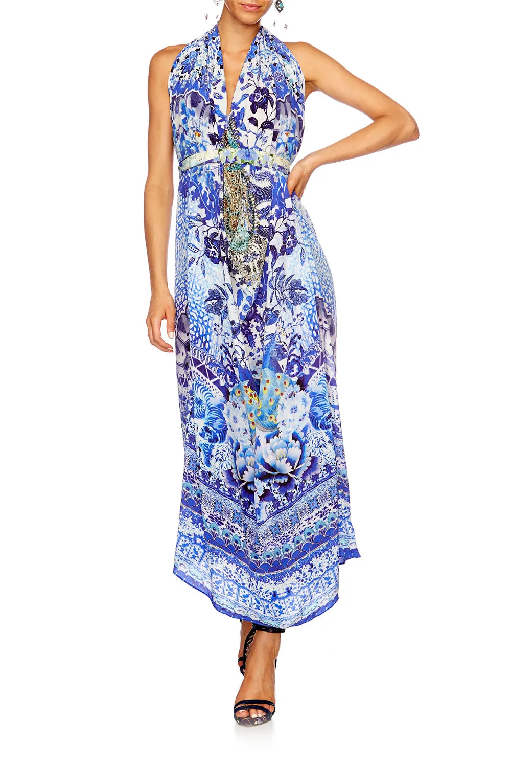 ROUND NECK KAFTAN GUARDIAN OF SECRETS