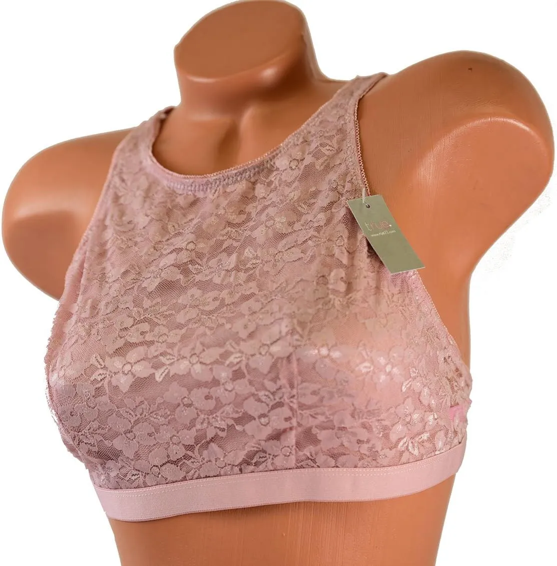 Rue21 Women 6 Pack Hi-Neck Cross Back Semi Sheer Full Lace Sexy Bralette