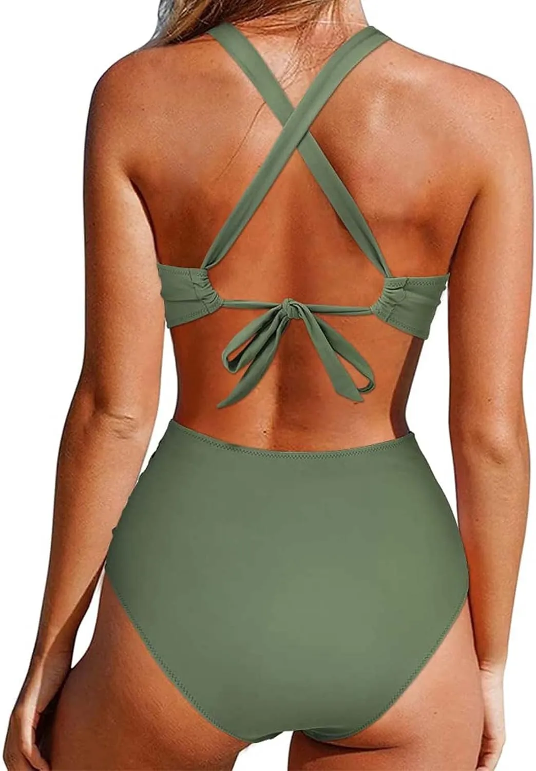 Rvidbe Womens Bikini Swimsuits Women 1 Piece Athletic Swimsuit Competition Bathing Suit Lap Swimming