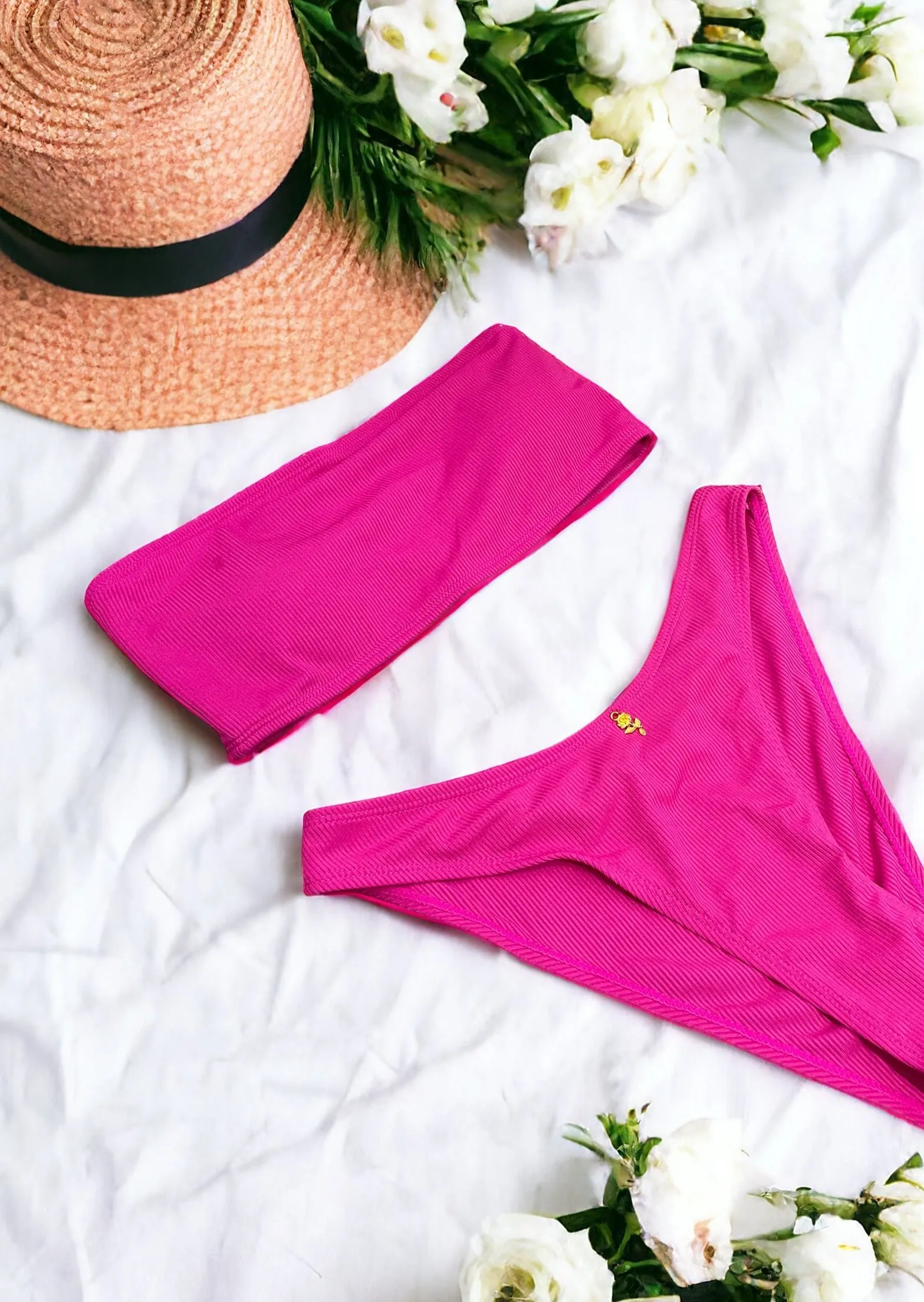 Santorini High Rise Bikini Bottoms