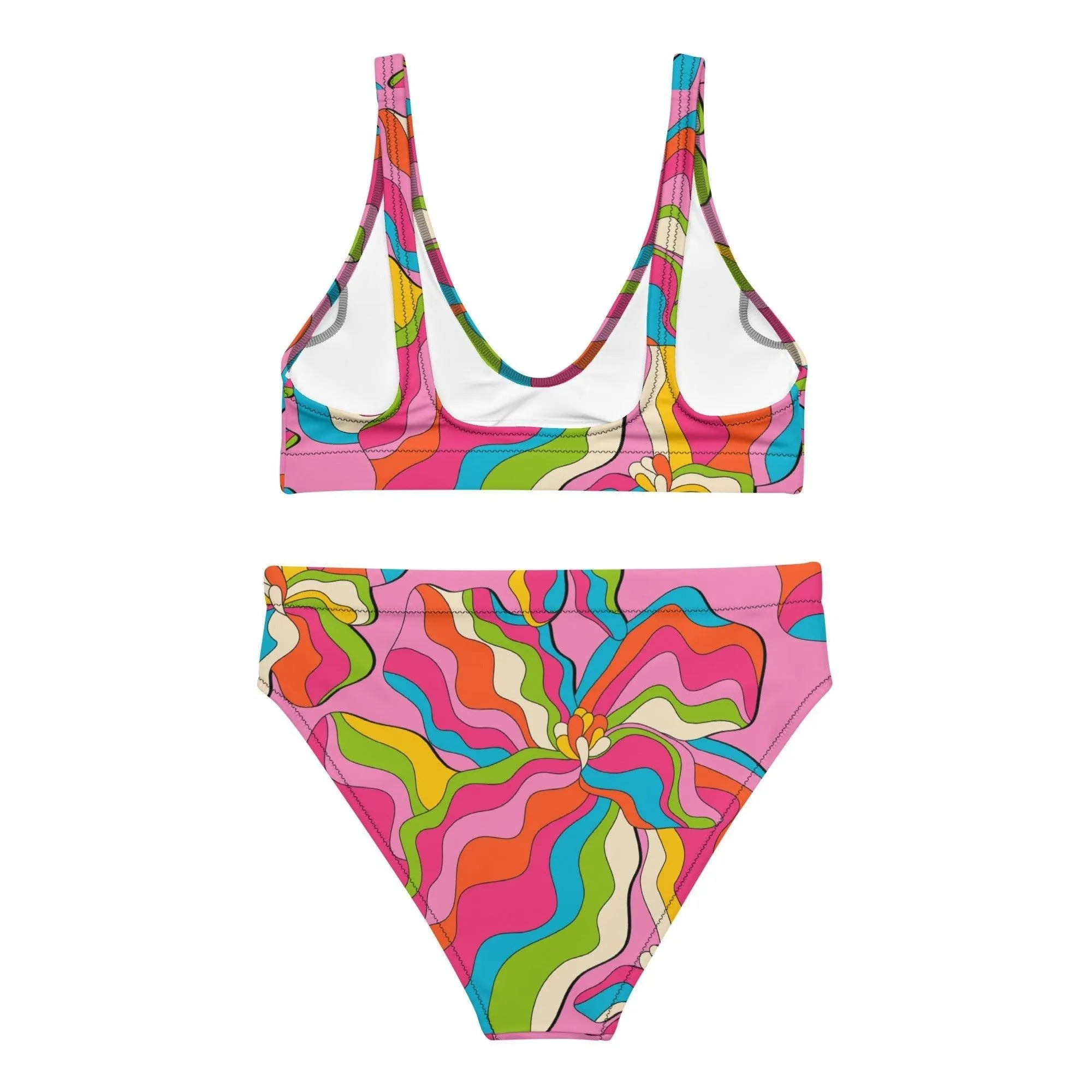 SASSY IRIS pink - Bikinis made of recycled material