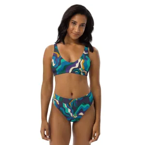 SASSY IRIS purple - Bikinis made of recycled material