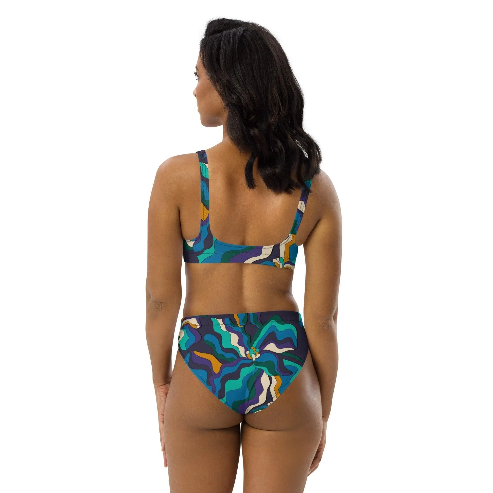 SASSY IRIS purple - Bikinis made of recycled material