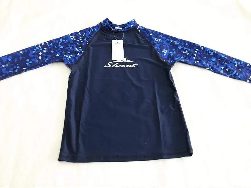 SBART Quick Drying Mens Rash Guard Surf Long Sleeve
