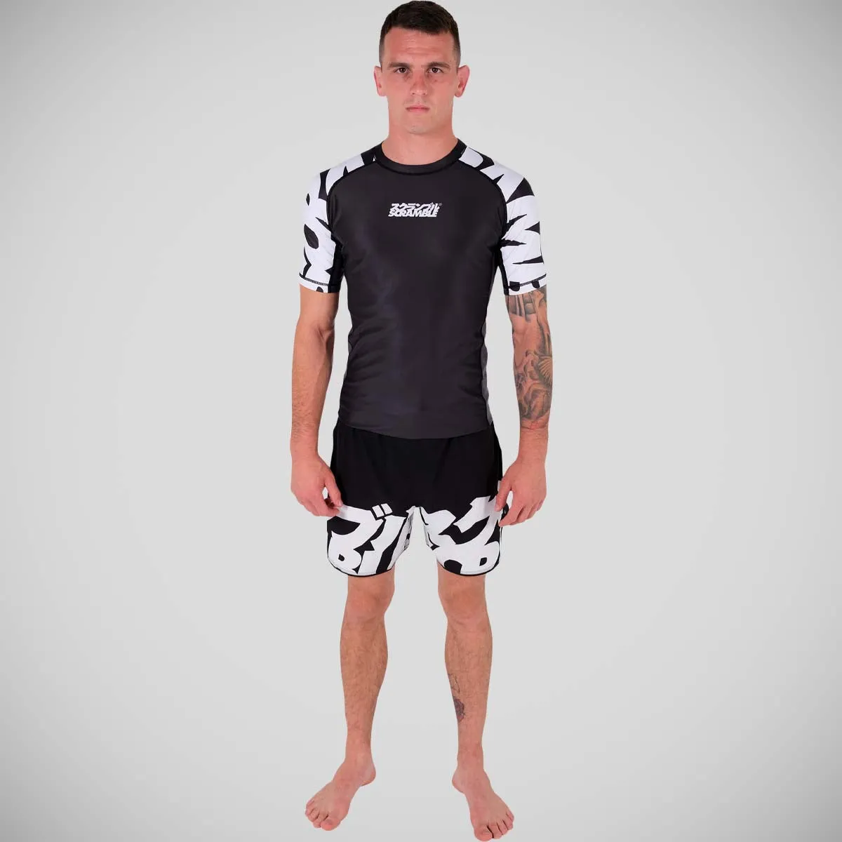 Scramble Baka Rash Guard Black