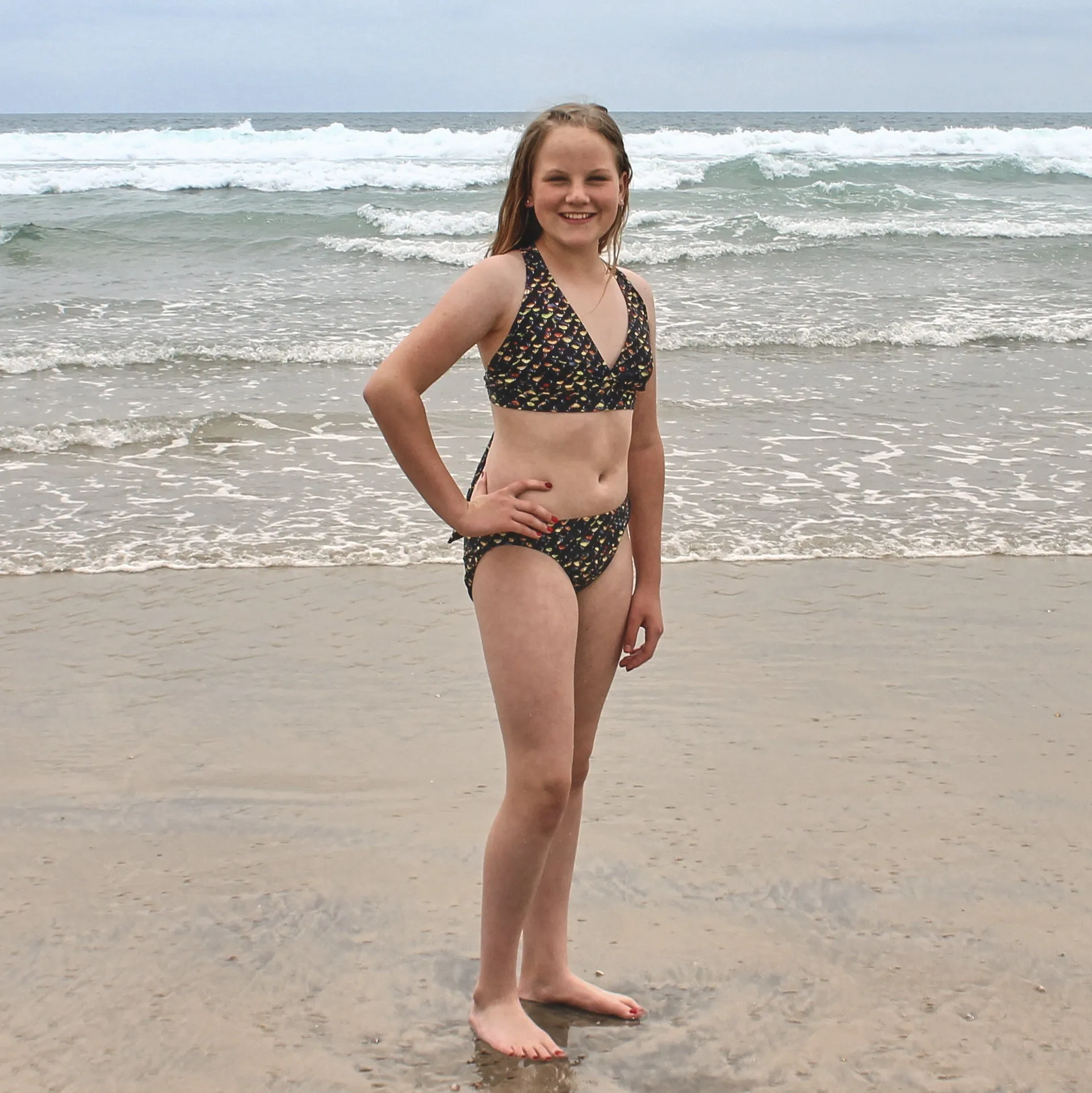 Sea Monster Mermaid Bikini Set