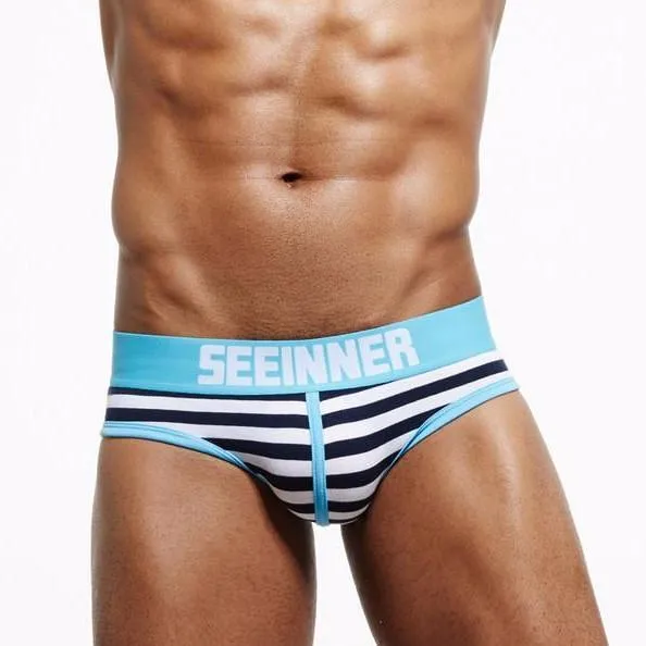Seeinner Striped Briefs