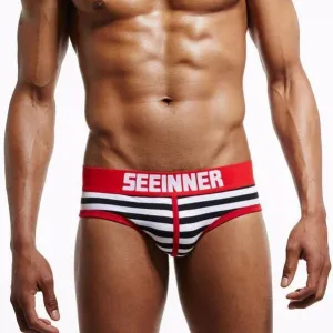 Seeinner Striped Briefs