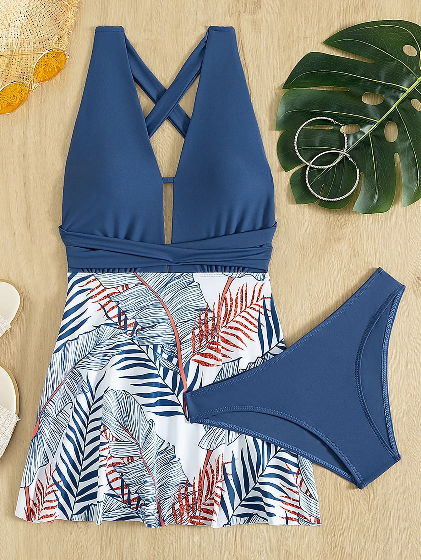 Sexy Plants Women Tankini