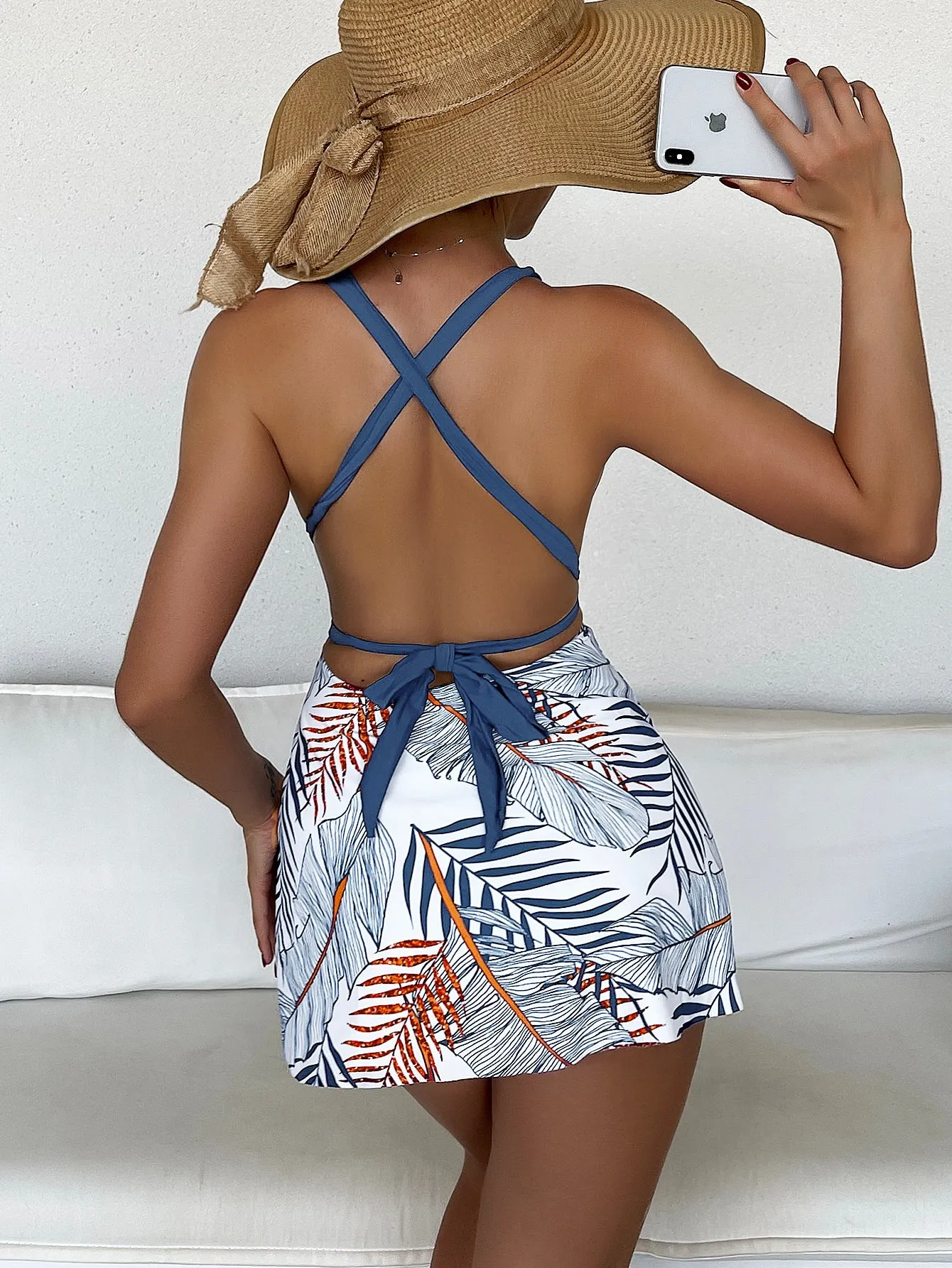 Sexy Plants Women Tankini