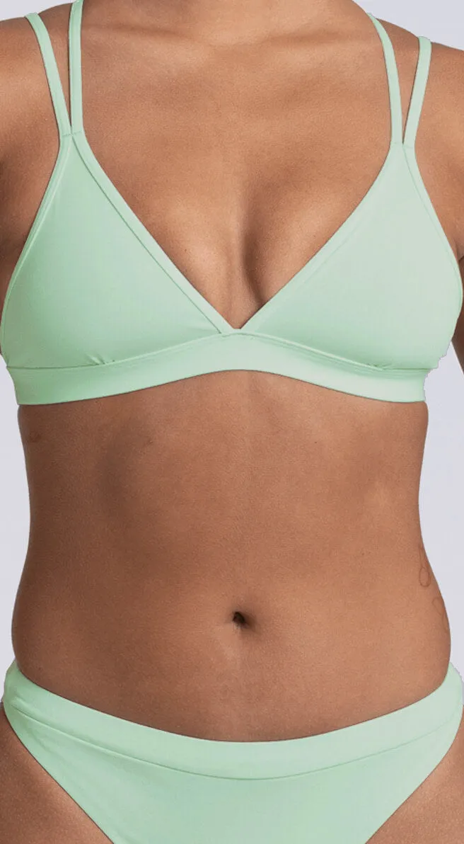 Shara Fixed-Back Top- Mint