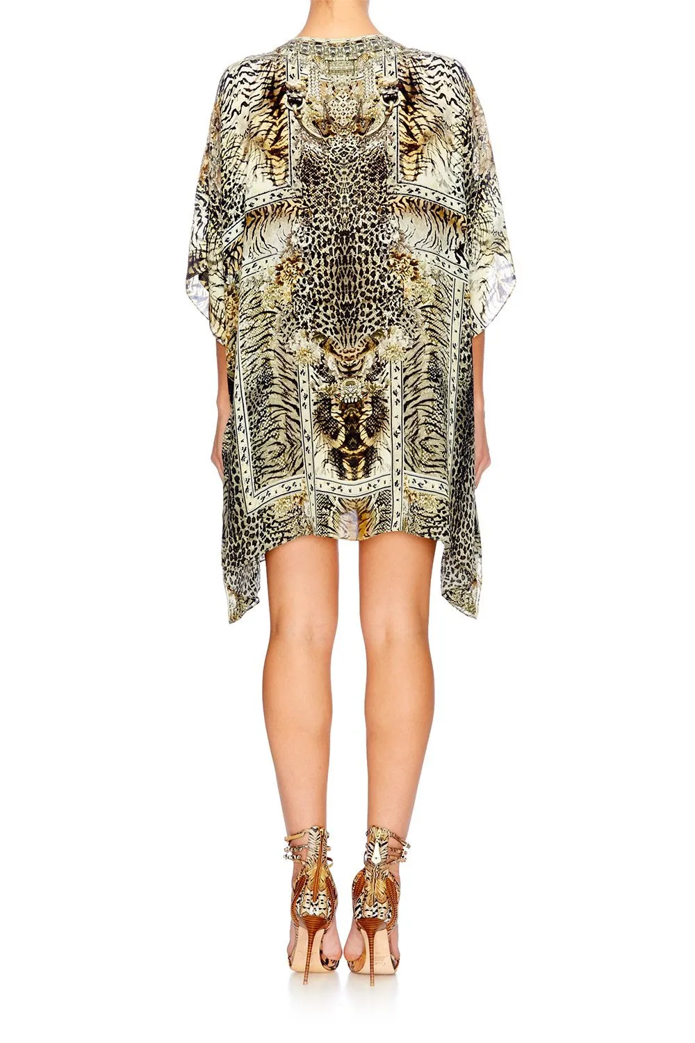 SHORT LACE UP KAFTAN SPIRIT ANIMAL