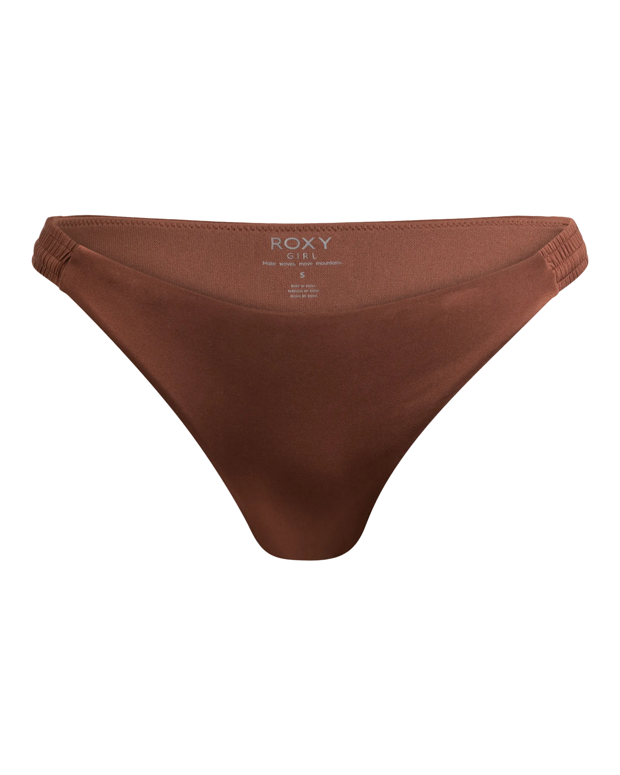 Silky Island Cheeky Bikini Bottoms in Rootbeer