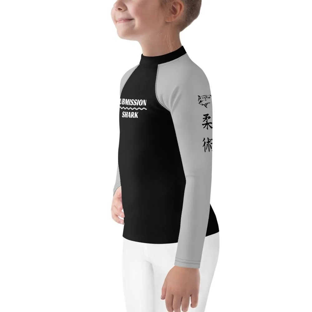 Silver SS Premium Standard ~ Kid's Rash Guard
