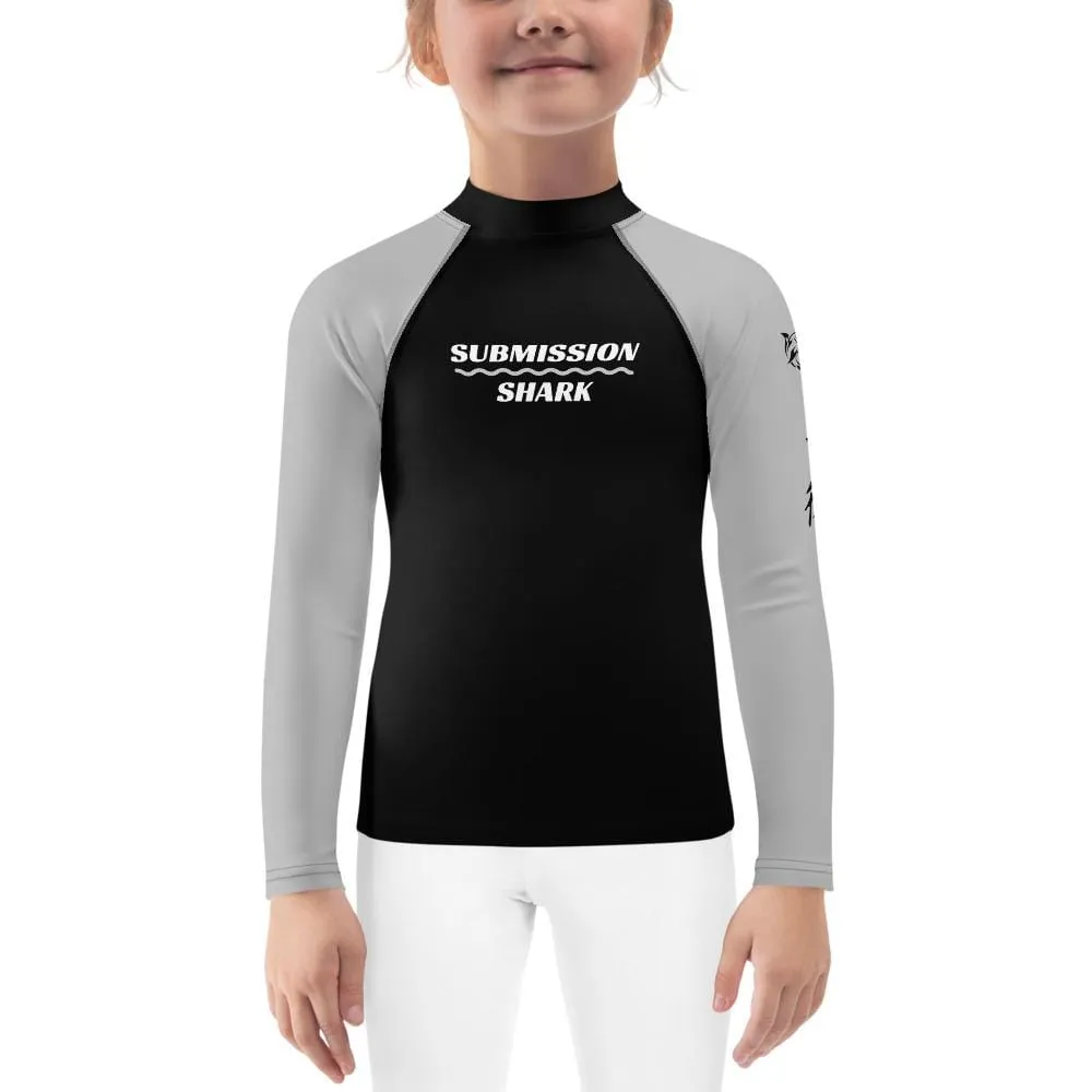 Silver SS Premium Standard ~ Kid's Rash Guard