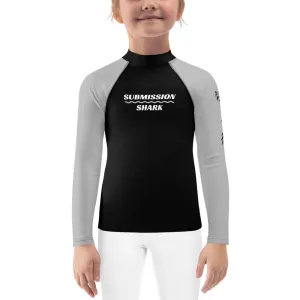Silver SS Premium Standard ~ Kid's Rash Guard
