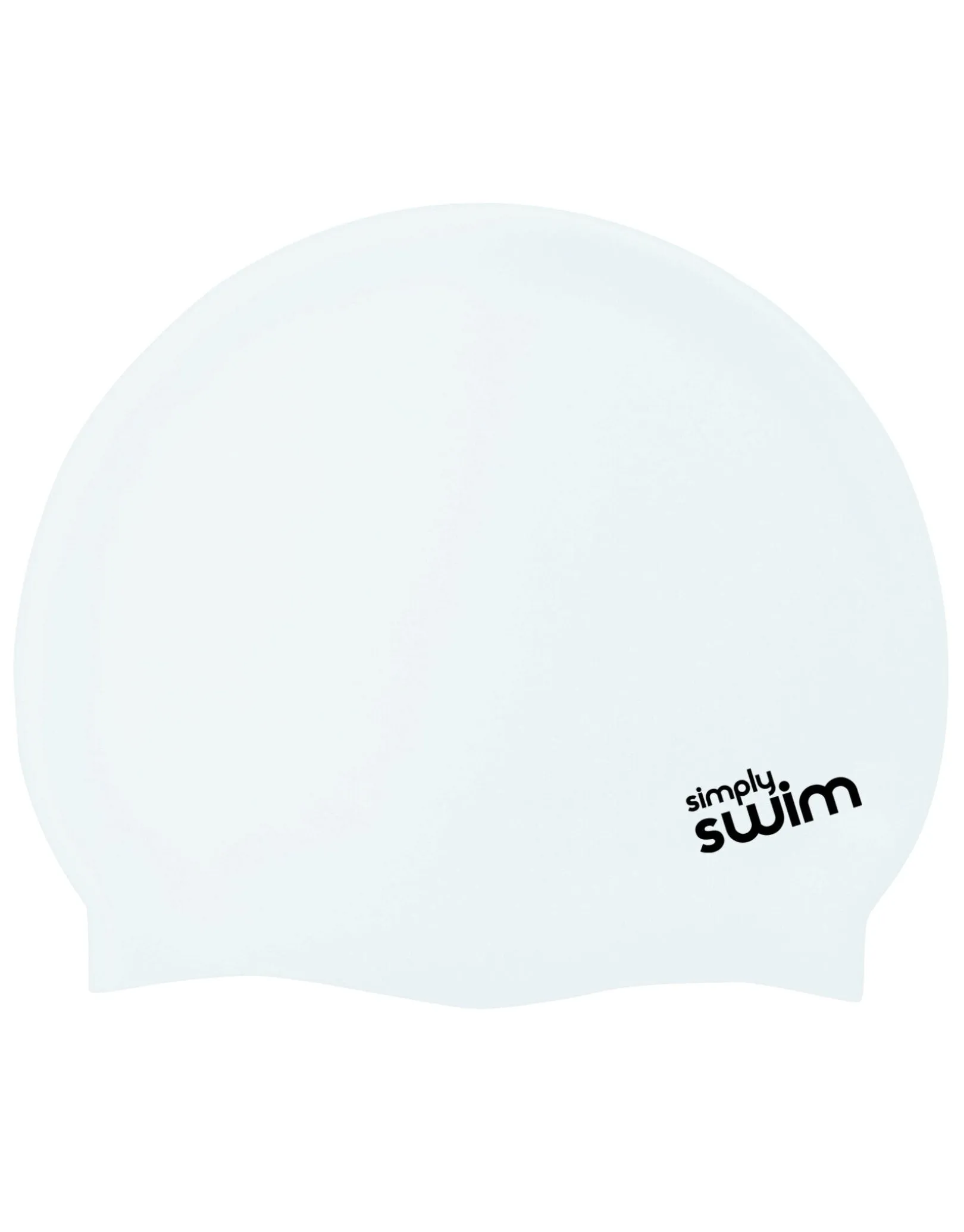 Simply Swim Adult Silicone Swim Cap - Solid Colours