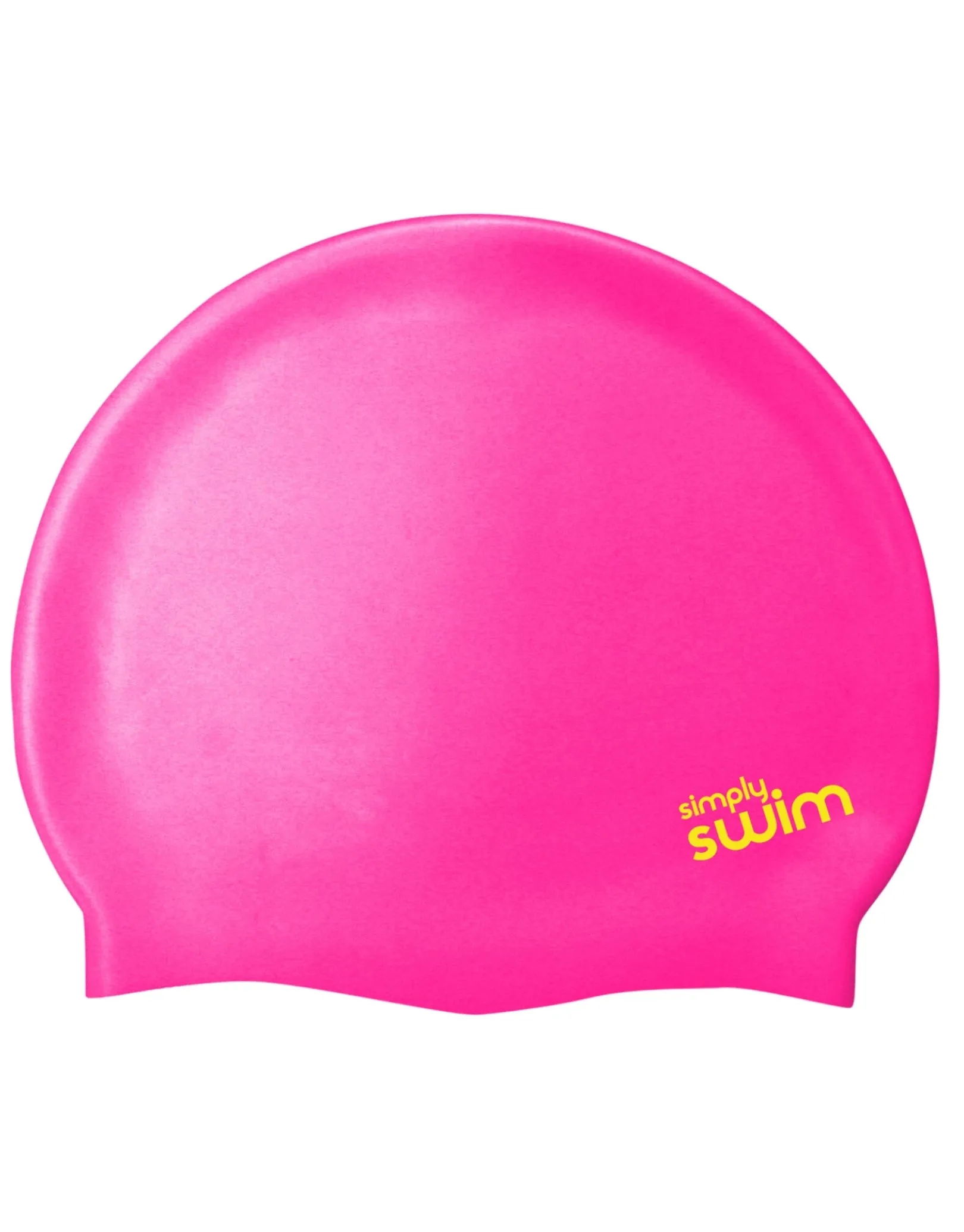 Simply Swim Adult Silicone Swim Cap - Solid Colours