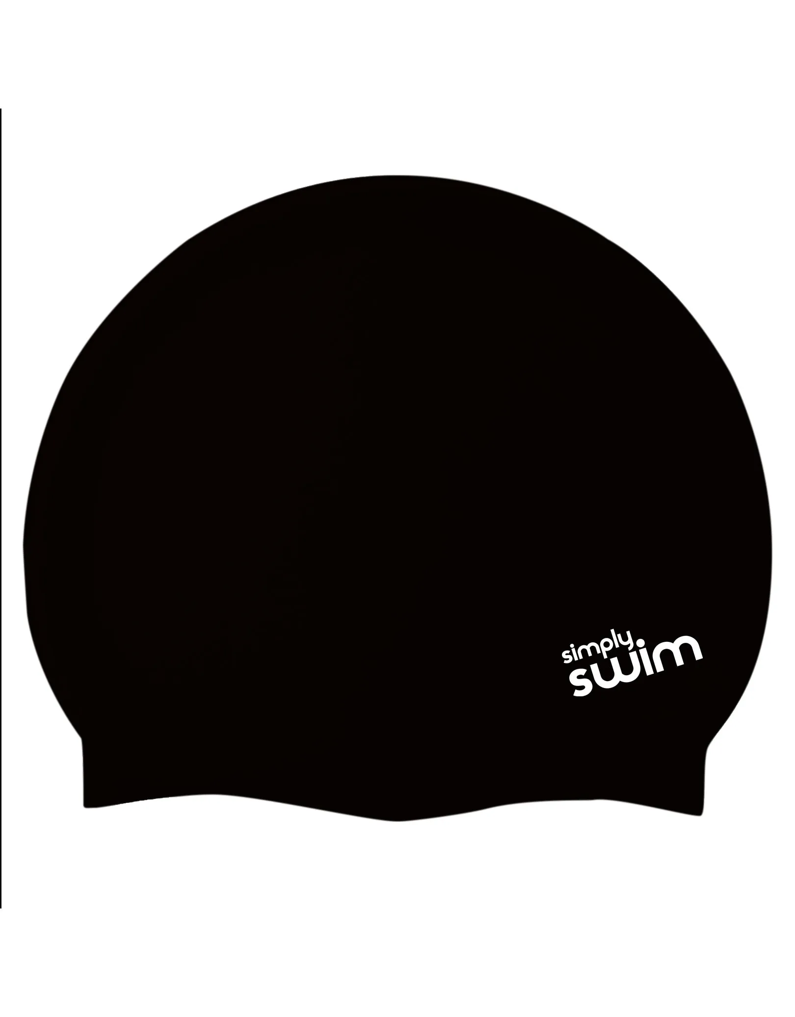 Simply Swim Adult Silicone Swim Cap - Solid Colours