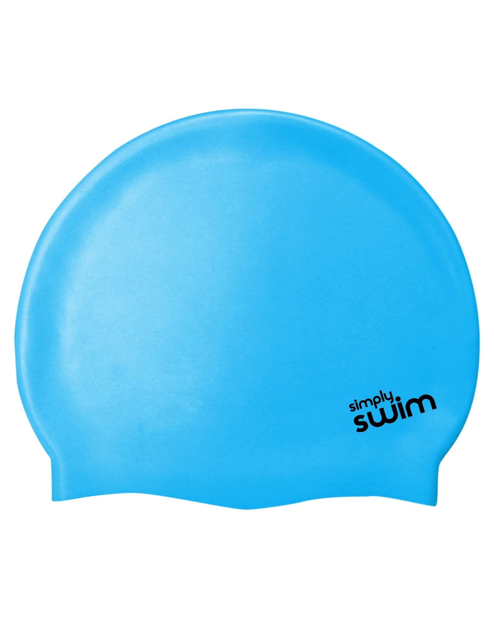 Simply Swim Adult Silicone Swim Cap - Solid Colours