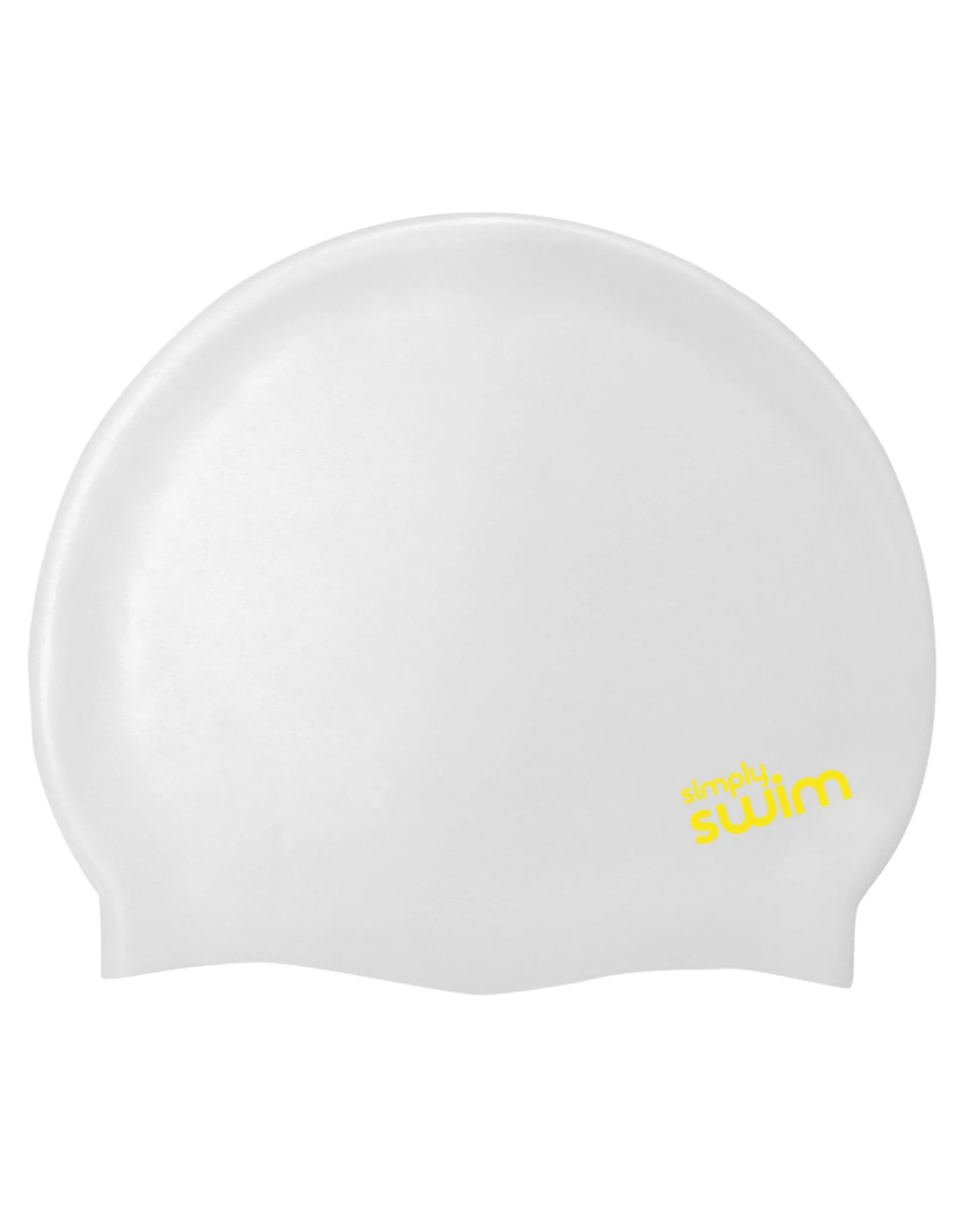 Simply Swim Adult Silicone Swim Cap - Solid Colours