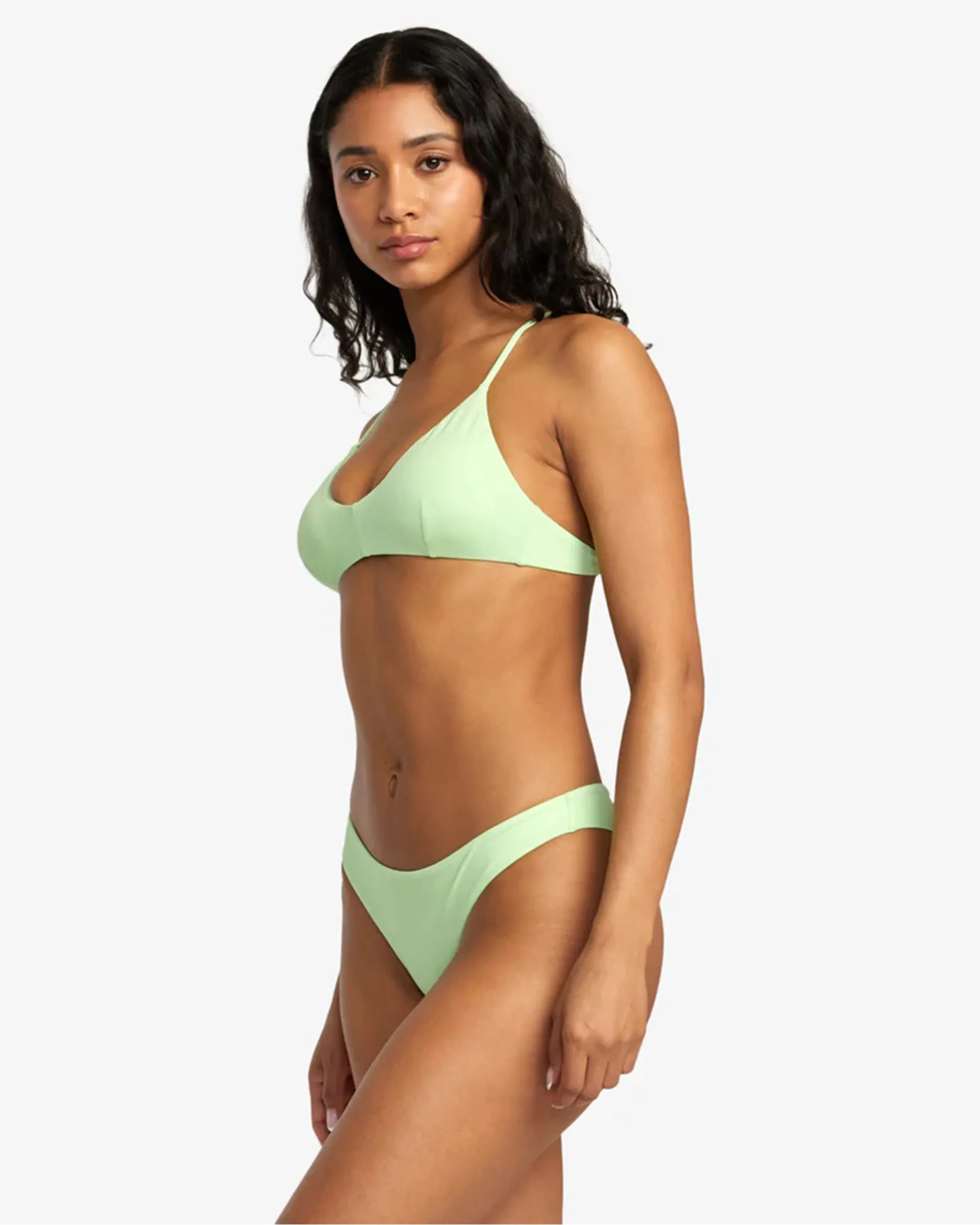 Solid Cheeky Bikini Bottoms