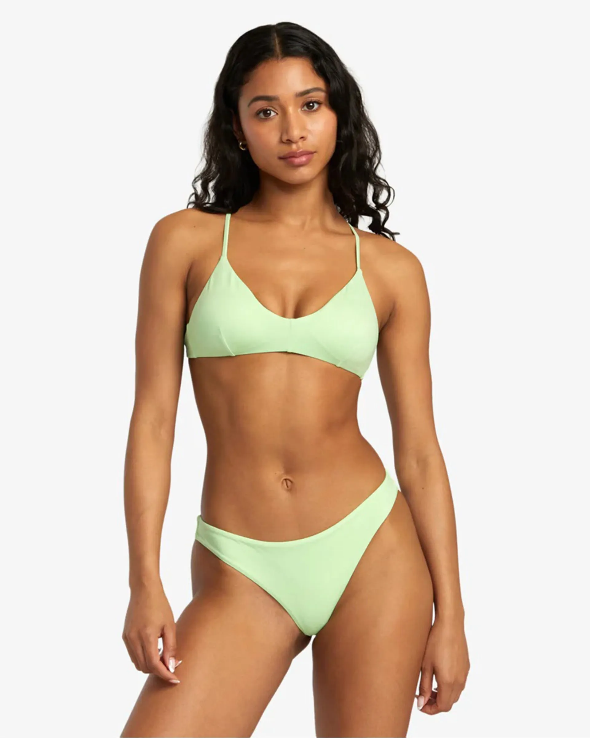 Solid Cheeky Bikini Bottoms