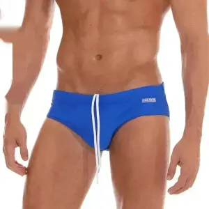 Solid Color Plus Size Swimming Trunks Briefs Shorts underwear