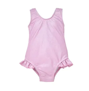 Sparkling Sunset Delaney Hip Ruffle Swimsuit