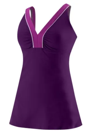 SPEEDO Endurance  V-Neck Swim Dress - Moderate