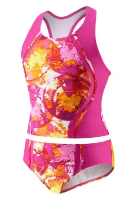 SPEEDO Outta Sight Sport Splice Print Tankini