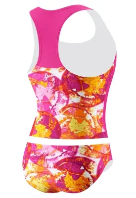 SPEEDO Outta Sight Sport Splice Print Tankini