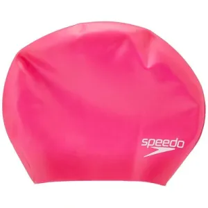 Speedo Plain Long Hair Swim Cap