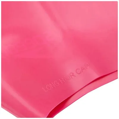 Speedo Plain Long Hair Swim Cap