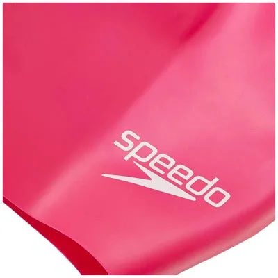 Speedo Plain Long Hair Swim Cap