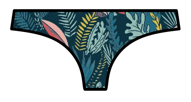 Speedo Women's Print Emily Cheeky Hipster Bikini