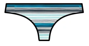 Speedo Women's Print Emily Cheeky Hipster Bikini