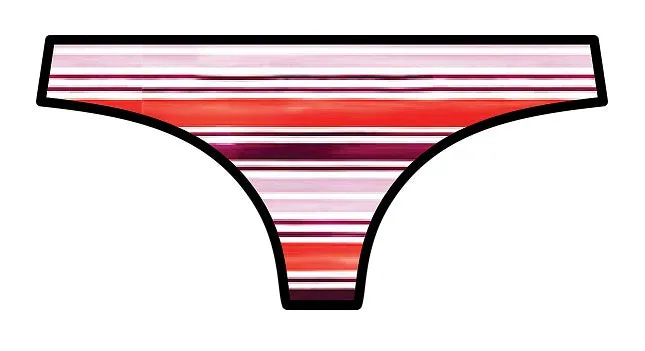 Speedo Women's Print Emily Cheeky Hipster Bikini