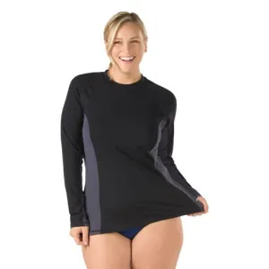 SPEEDO Women's Short Sleeve Rashguard (Plus Size)